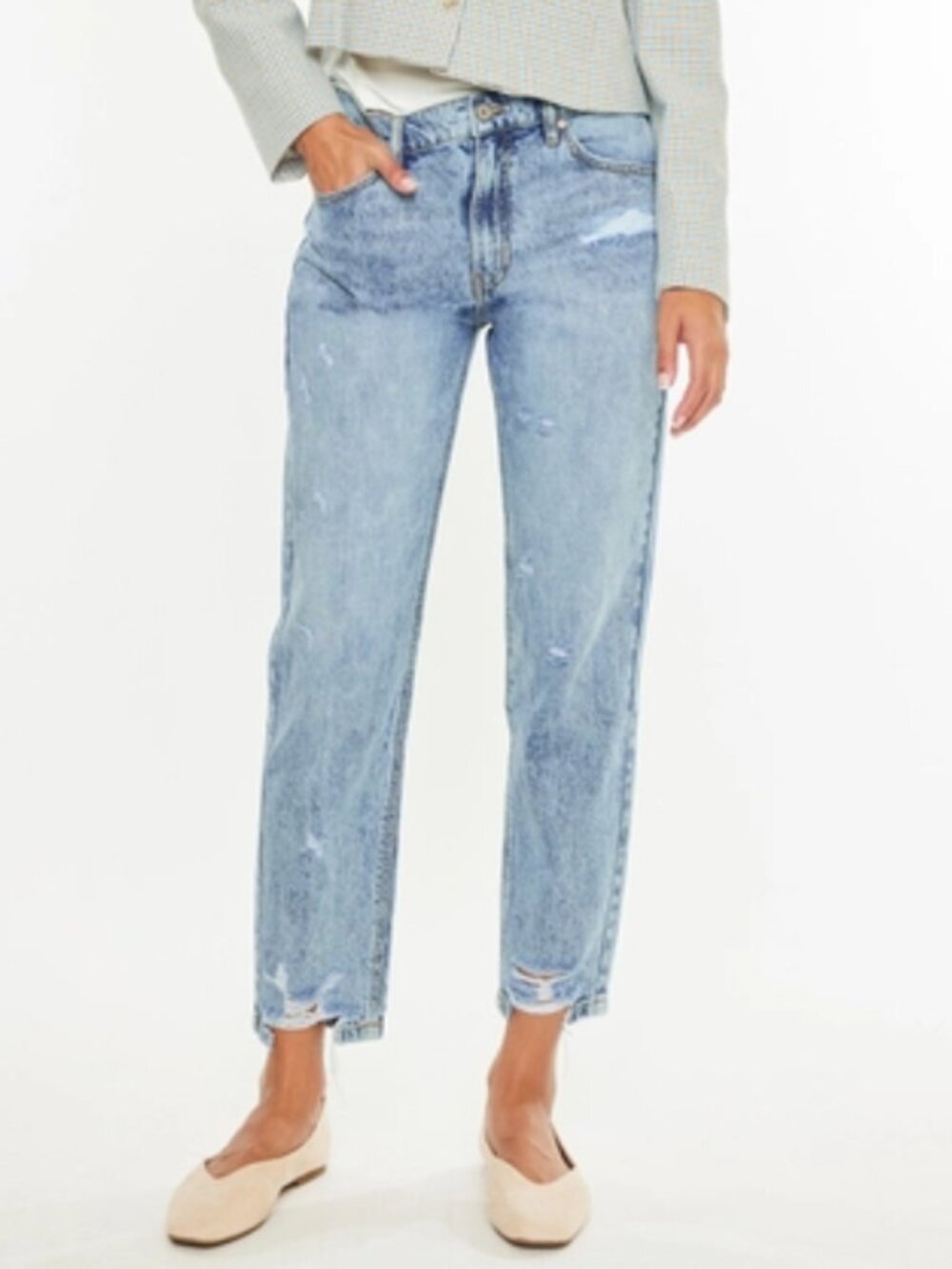 Harvey Ultra High Rise Mom Denim